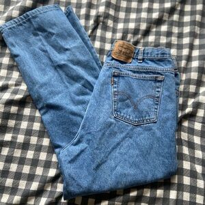 Vintage 1980s Levi’s orange tabs jeans